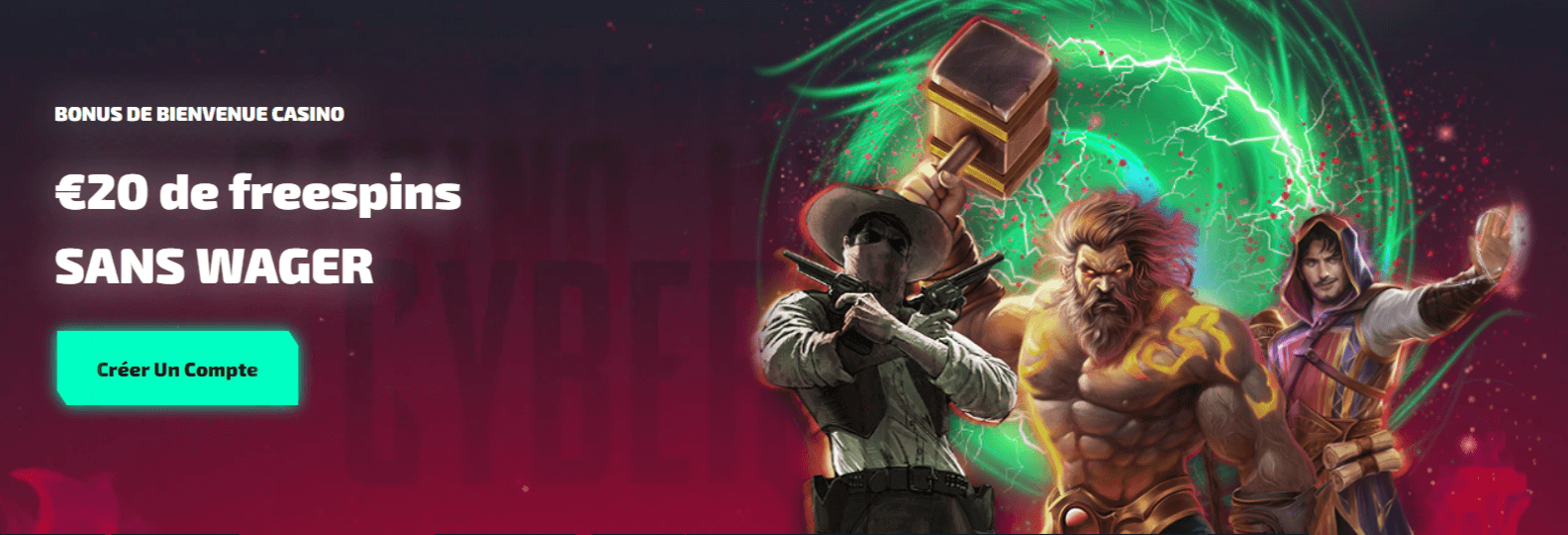 Schermafbeelding van Casinozer bonus interface